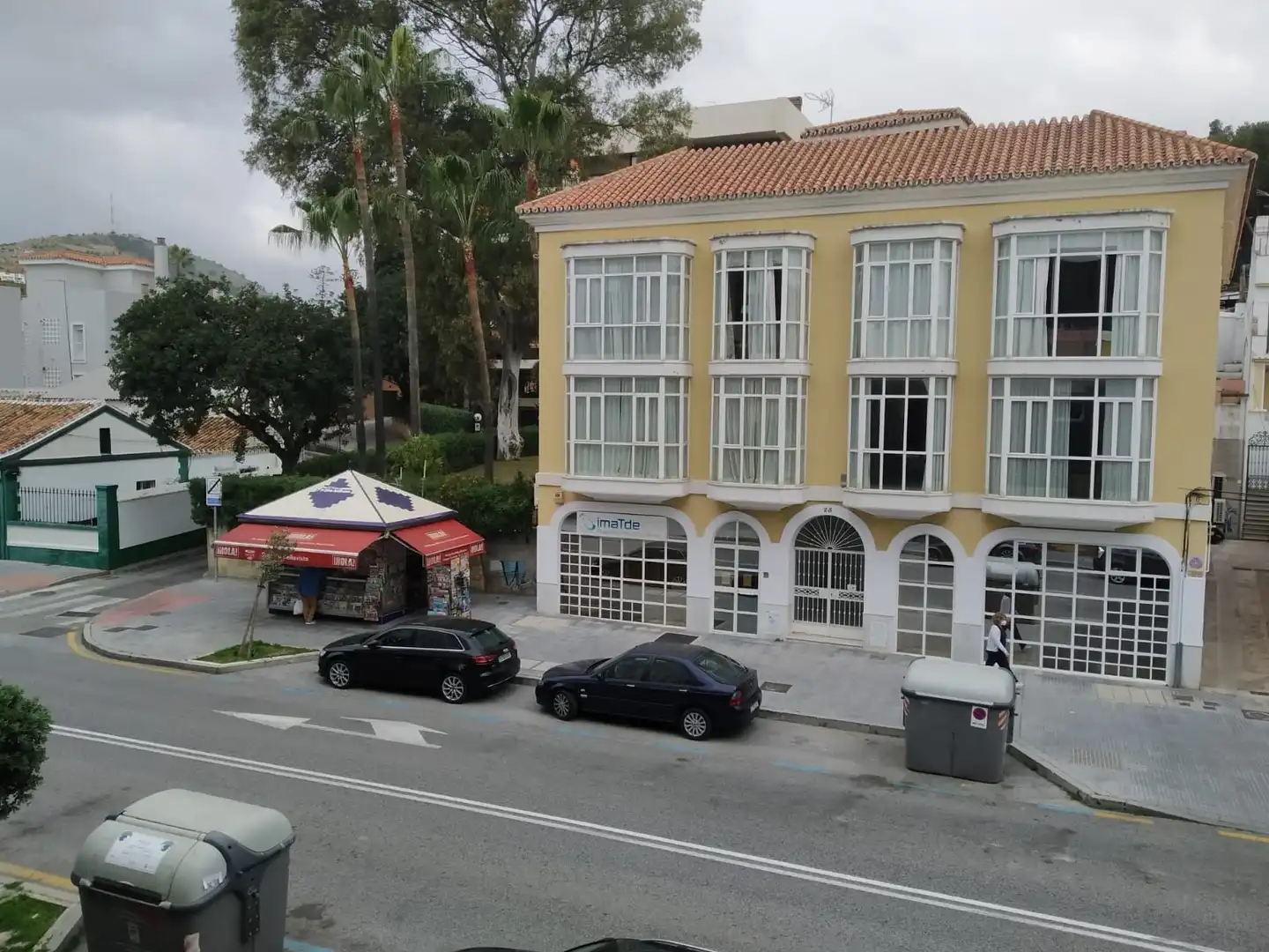 Exterior view of Flat for rent in Málaga  with Furnished