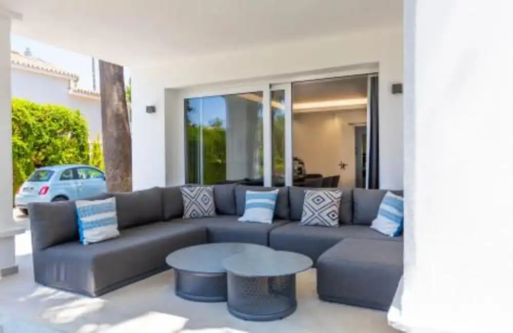 Terrace of Houses for rent in Marbella  with Air Conditioner, Private garden and Terrace