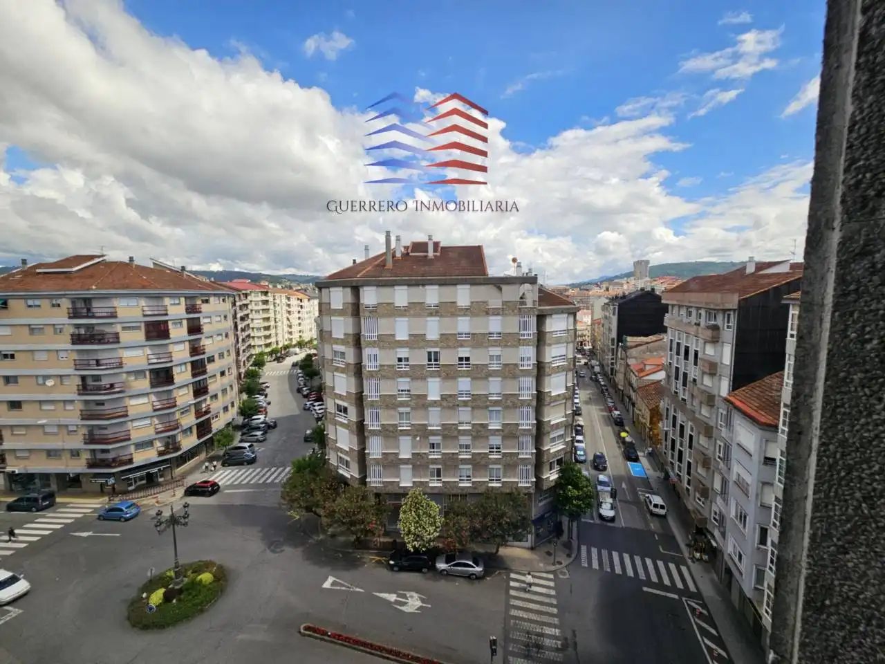 Vista exterior de Piso de alquiler en Ourense Capital  con Calefacción, Parquet y Trastero