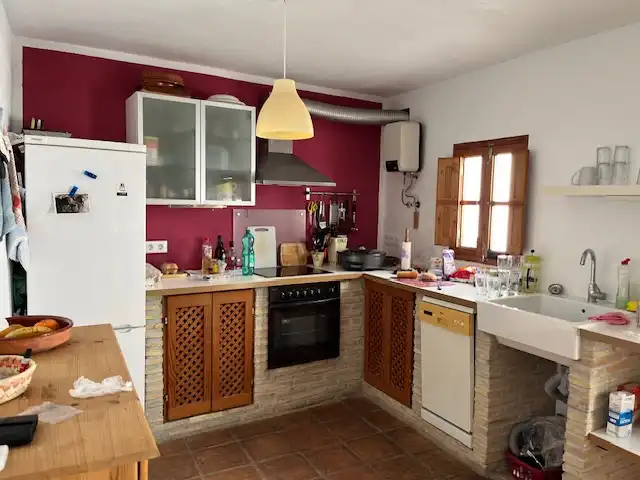 Cocina de Finca rústica en venta en Vejer de la Frontera con Terraza, Amueblado y Balcón