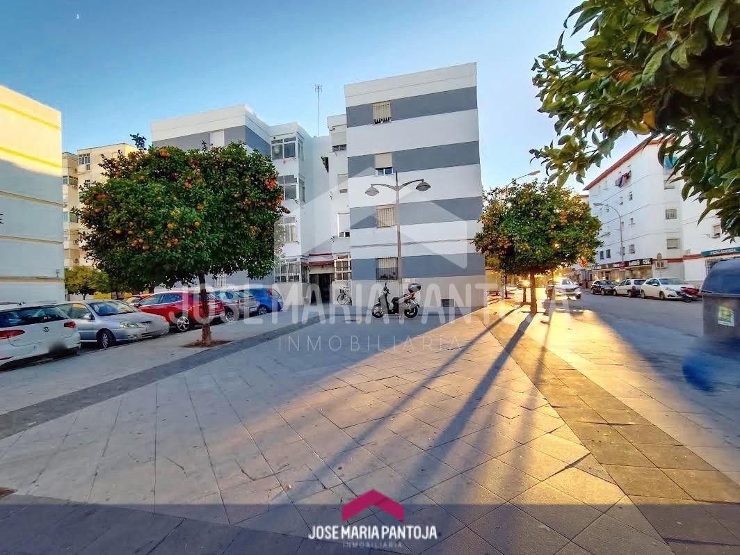 Exterior view of Flat for sale in Jerez de la Frontera  with Air Conditioner