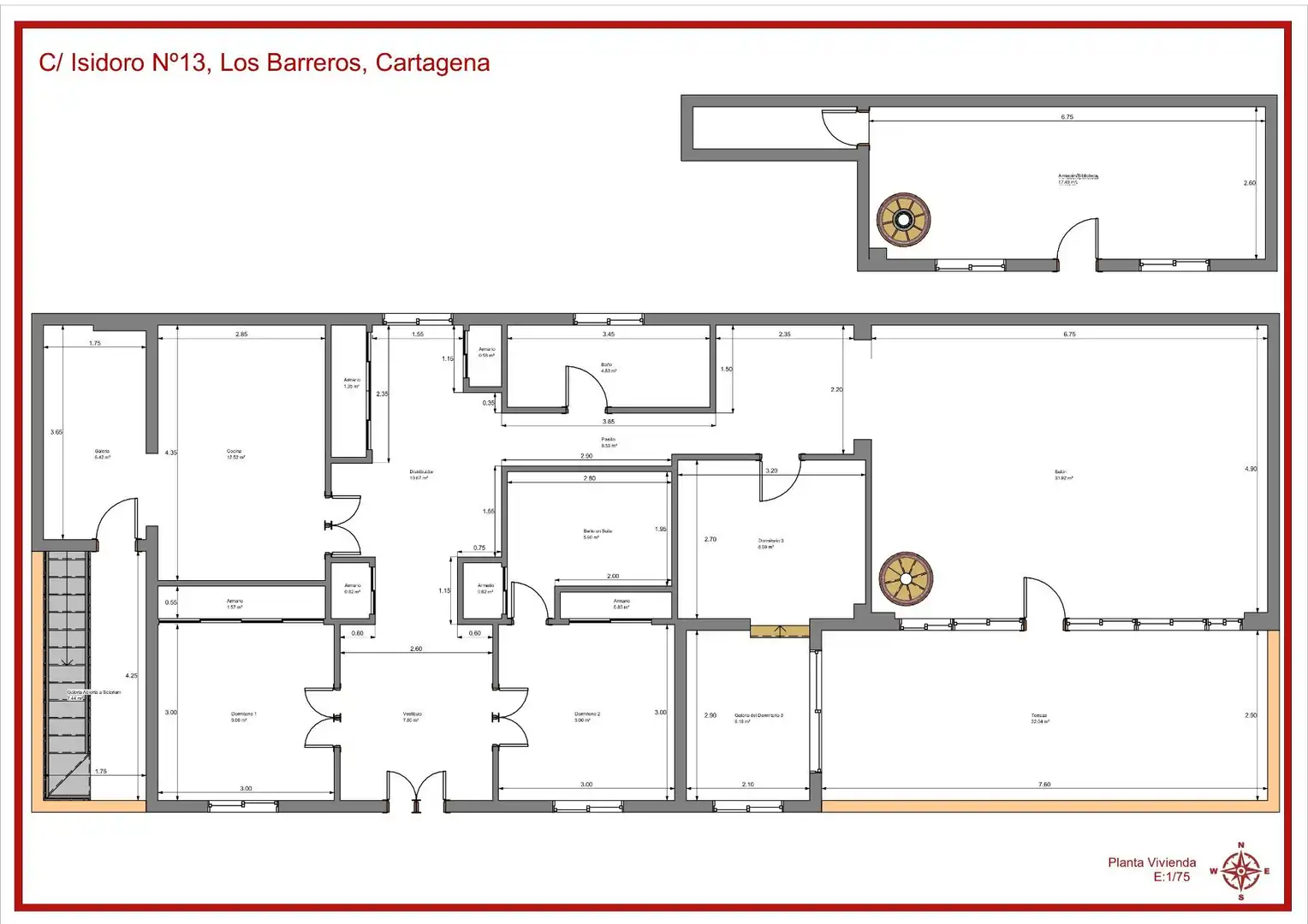 Casa o chalet en venta en Cartagena con Terraza