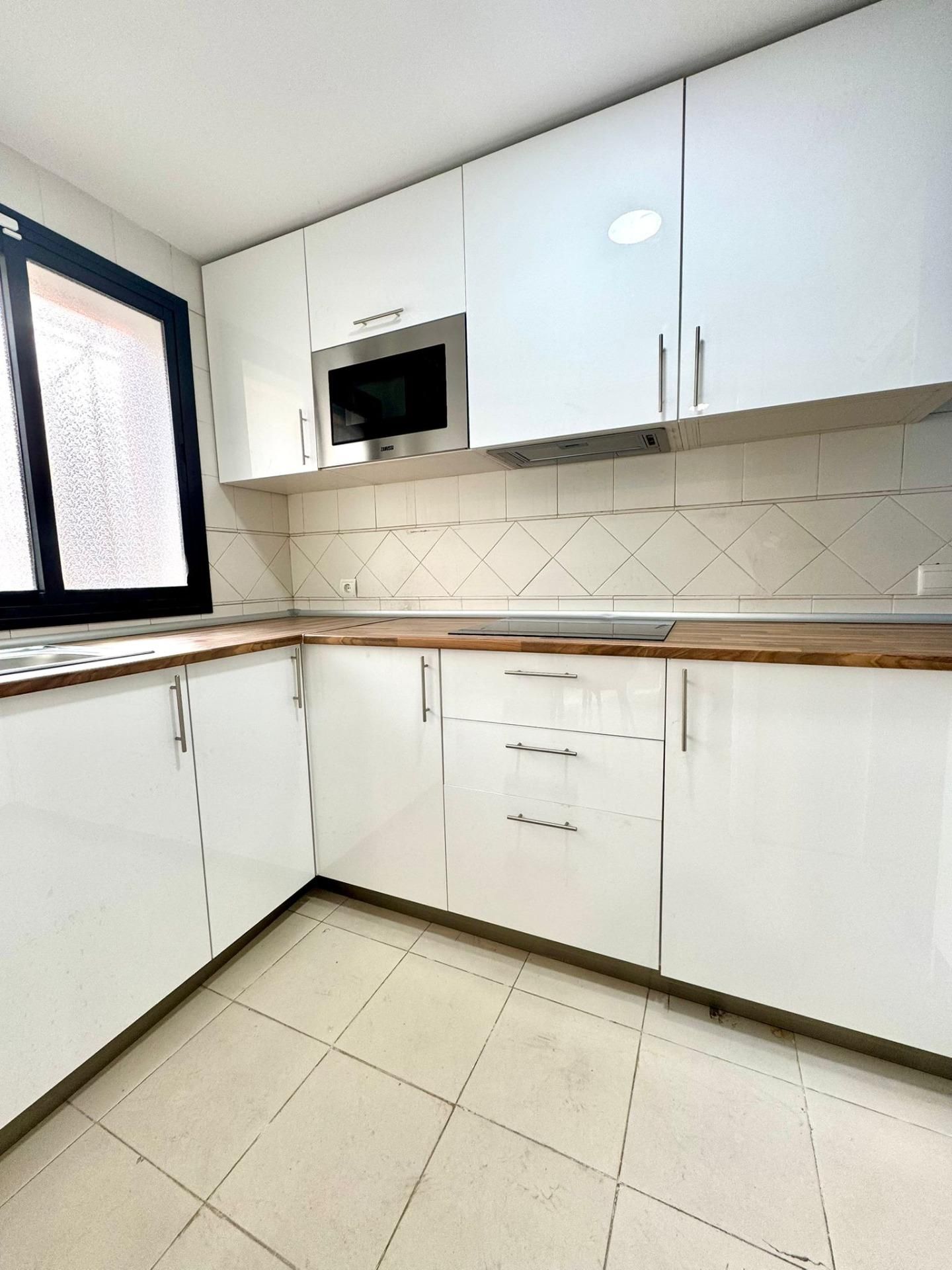 Cocina de Apartamento en venta en Málaga Capital