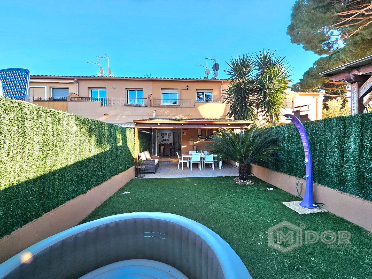 Garden of Single-family semi-detached for sale in Castell-Platja d'Aro  with Air Conditioner, Heating and Private garden