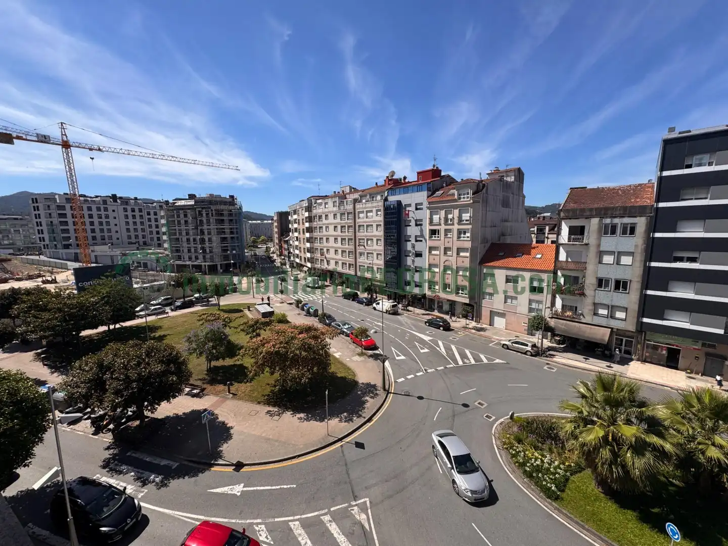 Exterior view of Flat for sale in Pontevedra Capital   with Heating and Storage room