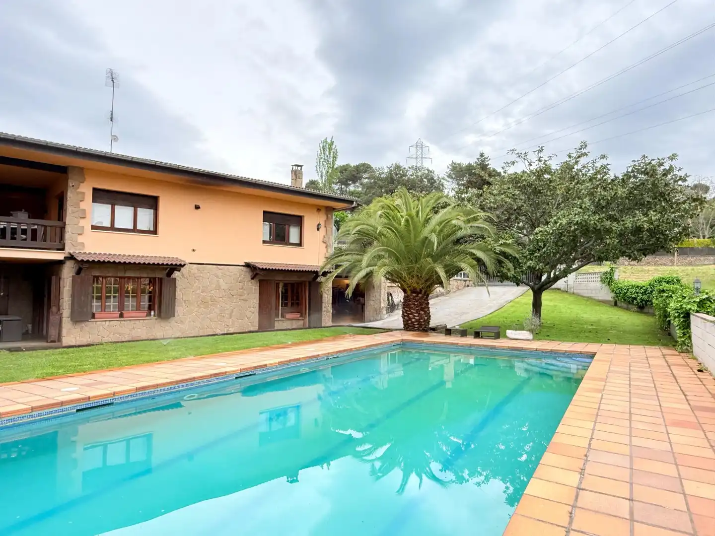 Swimming pool of Houses for sale in Calders  with Air Conditioner, Heating and Private garden
