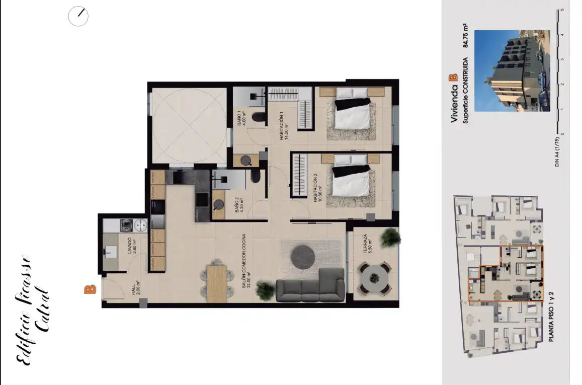 Appartement compact à vendre à Calle Pablo Picasso, Catral, Spain 3, imagen 10
