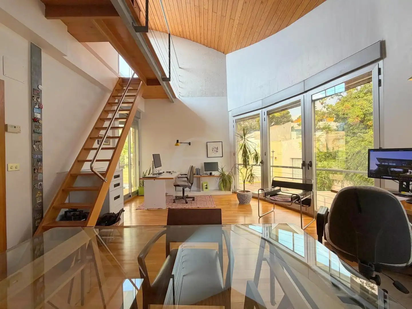 Sala d'estar de Casa o xalet de lloguer en Paterna amb Aire condicionat i Piscina