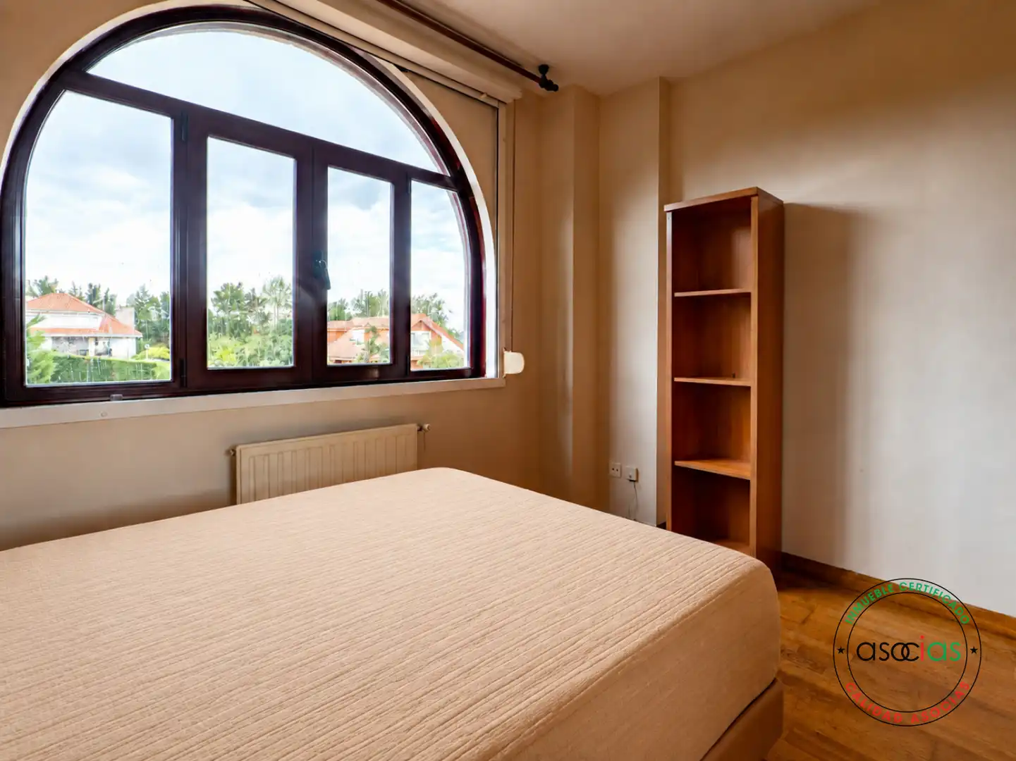 Bedroom of Detached homes for sale in Gijón   with Heating, Private garden and Parquet flooring