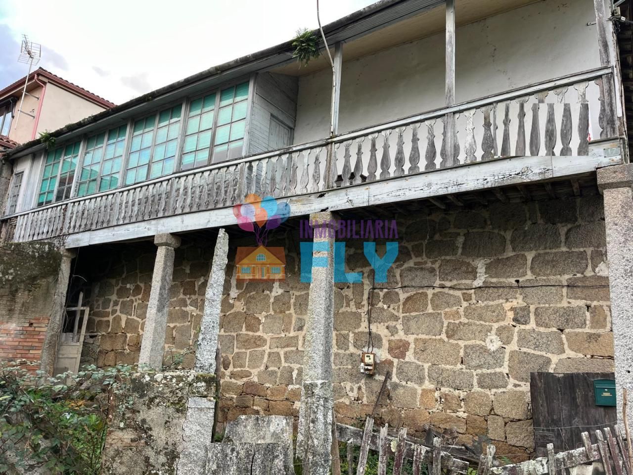 Exterior view of Single-family semi-detached for sale in Barbadás  with Heating, Private garden and Balcony