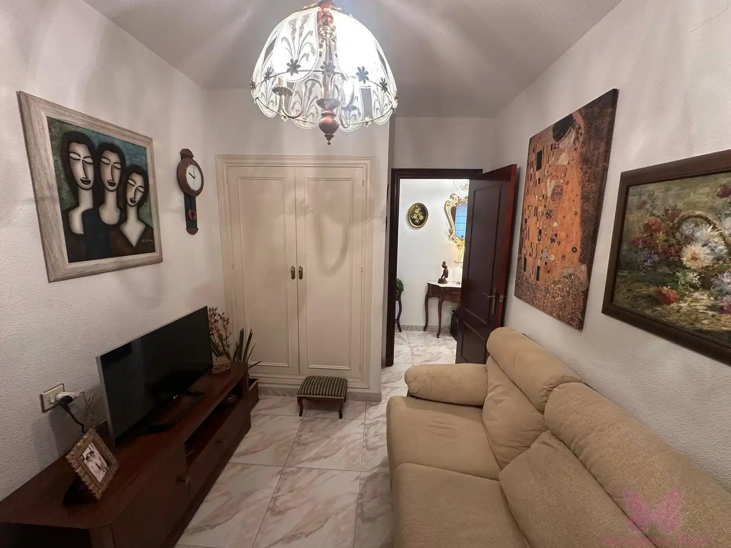 Sala de estar de Piso en venta en Cádiz con Calefacción