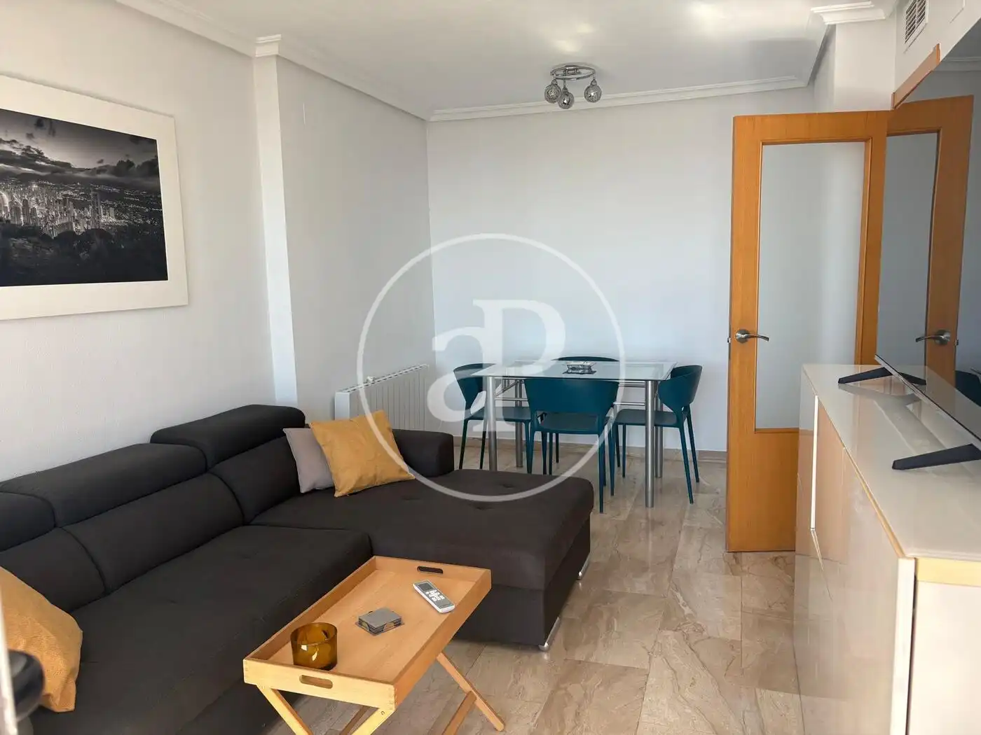 Living room of Flat for rent in Benidorm  with Air Conditioner, Heating and Terrace