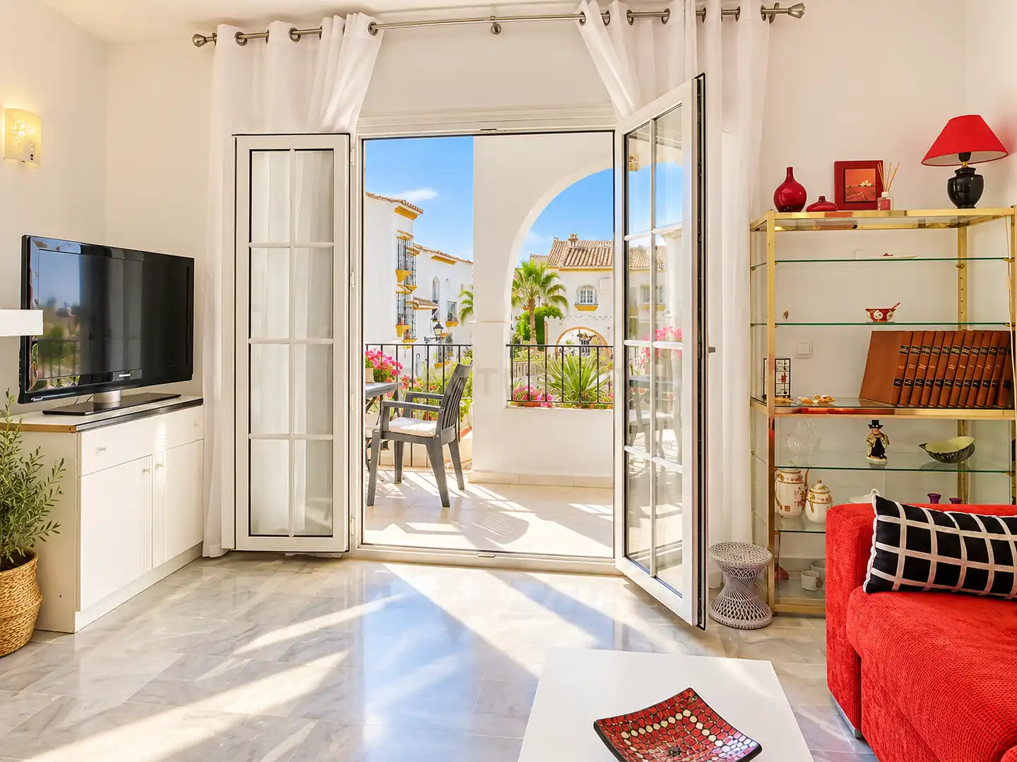 Terrassa de Apartament en venda en Benalmádena amb Aire condicionat i Piscina
