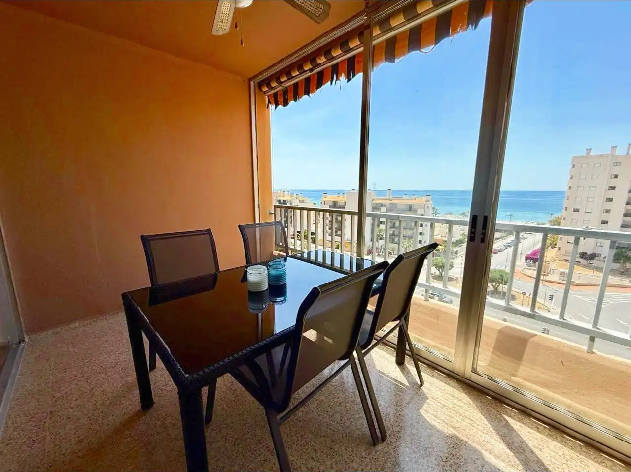 Terrassa de Apartament en venda en Villajoyosa / La Vila Joiosa amb Jardí privat, Terrassa i Balcó