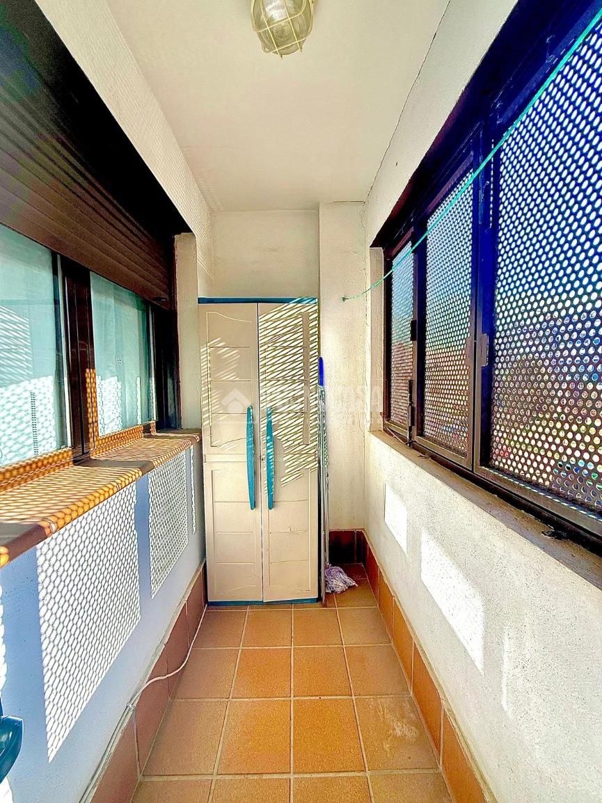Balcony of Flat for sale in  Madrid Capital  with Air Conditioner, Heating and Storage room
