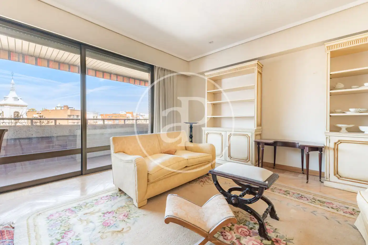Sala de estar de Piso en venta en  Madrid Capital con Aire acondicionado, Calefacción y Terraza