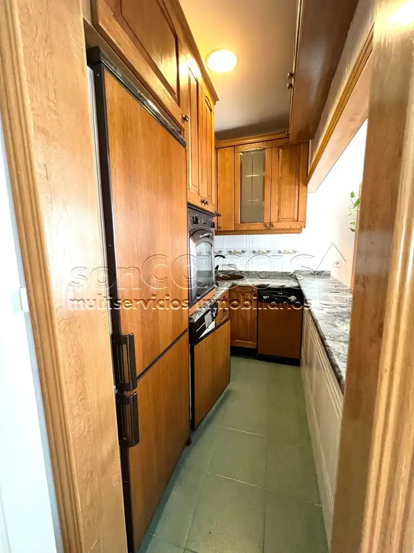 Kitchen of Flat for rent in Madrid  with Air Conditioner, Heating and Terrace