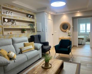 Living room of Flat for sale in Vilagarcía de Arousa  with Heating, Terrace and Swimming Pool