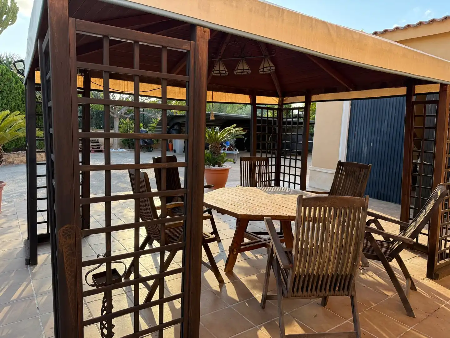 Terrassa de Casa o xalet en venda en Elche / Elx amb Aire condicionat, Calefacció i Jardí privat