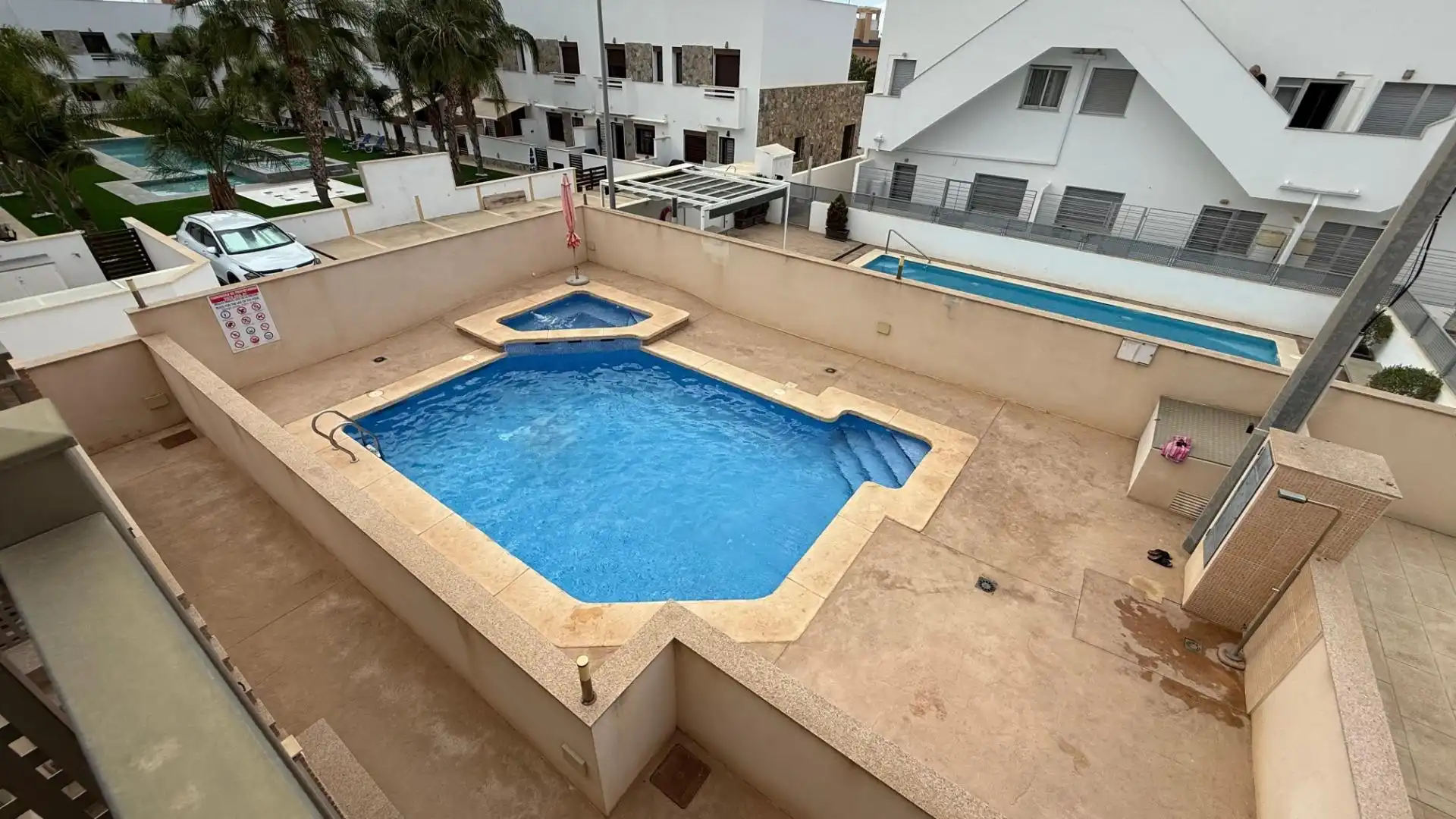 Piscina de Àtic en venda en Pilar de la Horadada amb Aire condicionat, Terrassa i Moblat