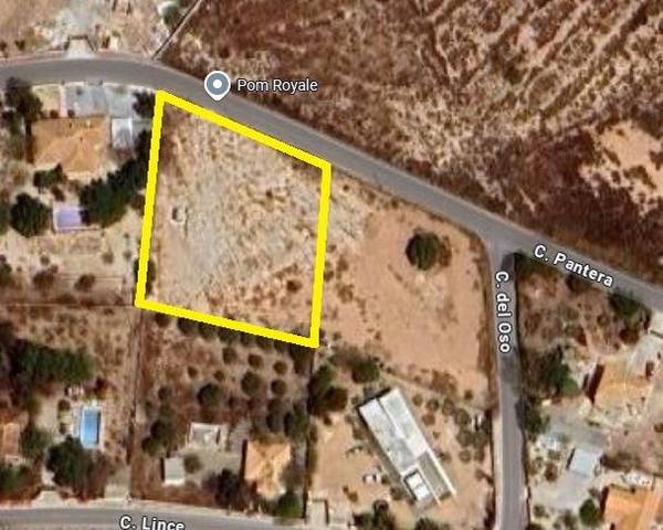 Terreno residencial en Venta en  PANTERA-ALABASTRO en Cañada del Fenollar