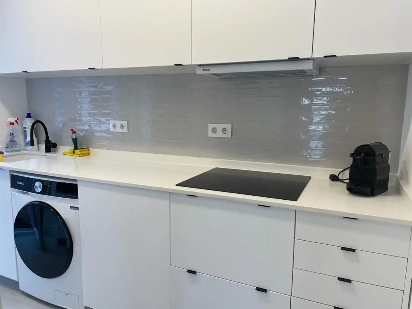 Cocina de Piso de alquiler en Madrid con Aire acondicionado, Calefacción y Terraza