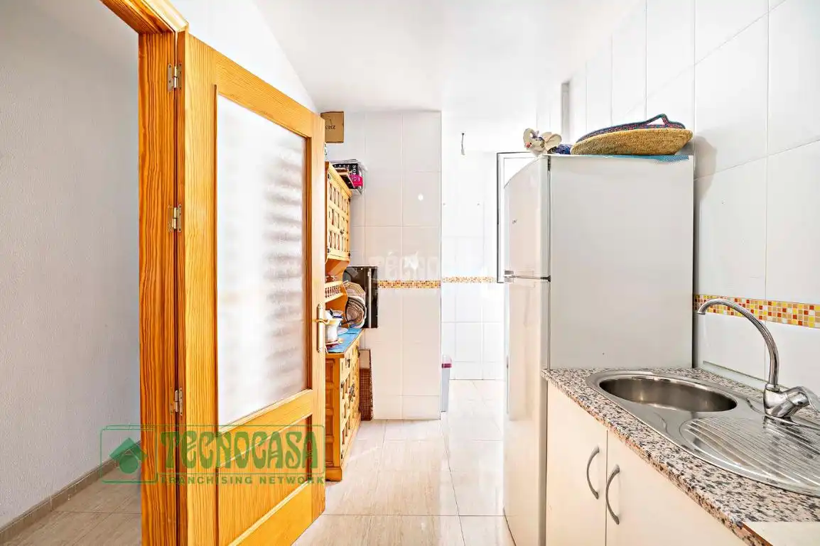 Kitchen of Flat for sale in Vícar  with Air Conditioner, Heating and Private garden