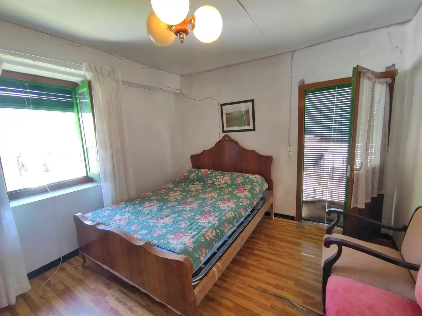 Bedroom of Houses for sale in Bielsa  with Private garden and Storage room