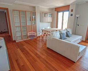 Living room of Attic for sale in Vigo   with Heating, Parquet flooring and Terrace