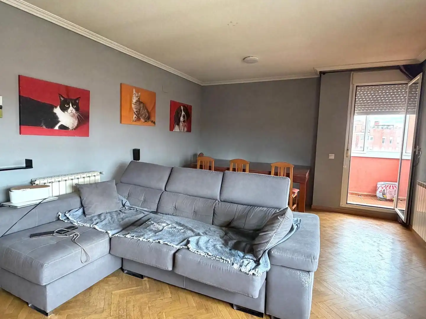 Living room of Attic for sale in Arganda del Rey  with Air Conditioner, Heating and Private garden
