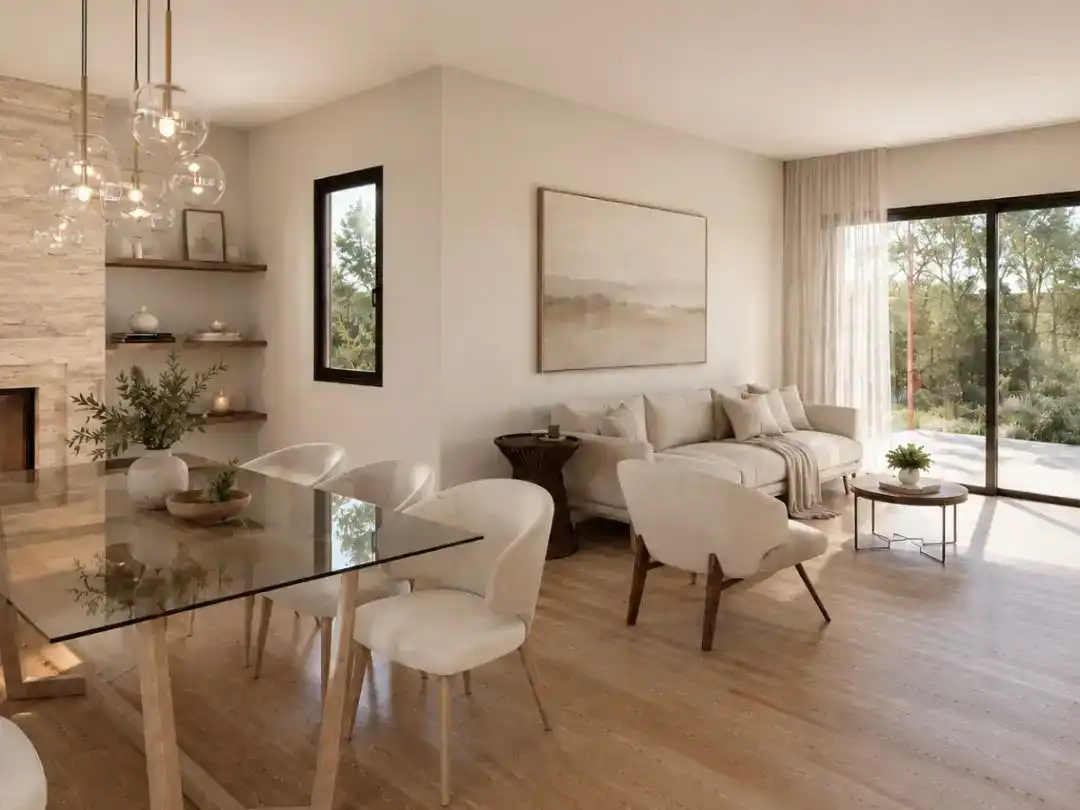 Sala de estar de Piso en venta en Valdemorillo con Aire acondicionado, Jardín privado y Trastero