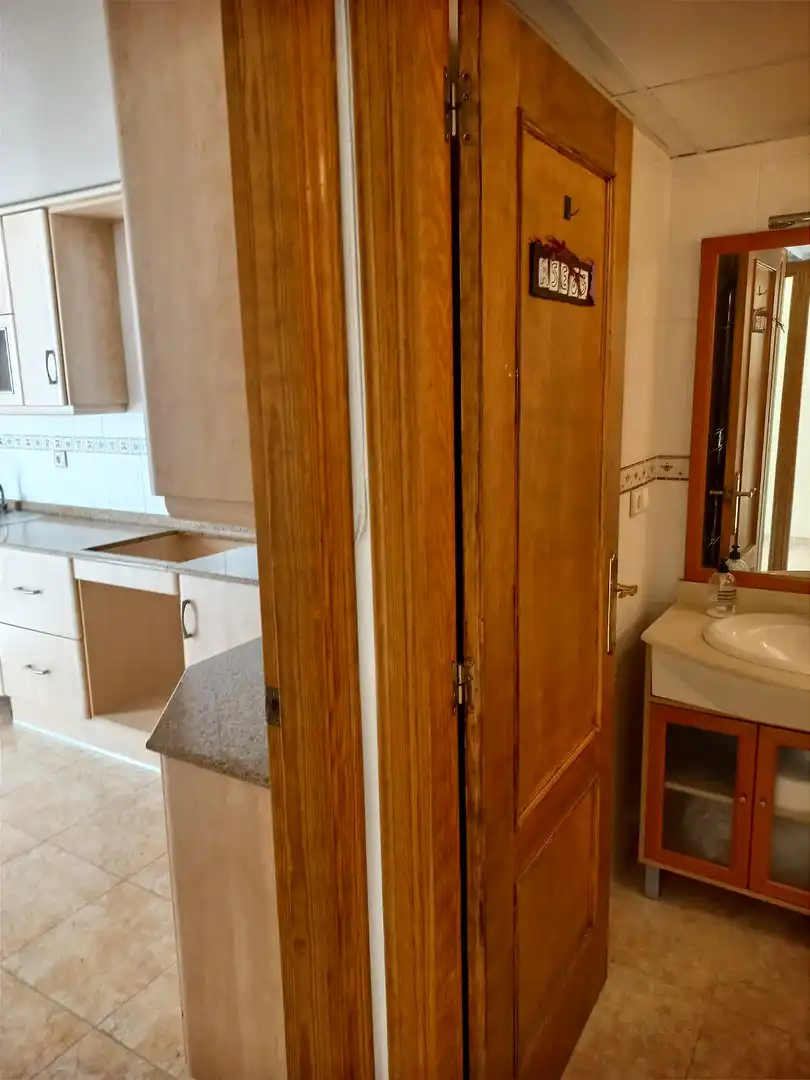 Cocina de Casa adosada en venta en Águilas con Aire acondicionado, Calefacción y Trastero