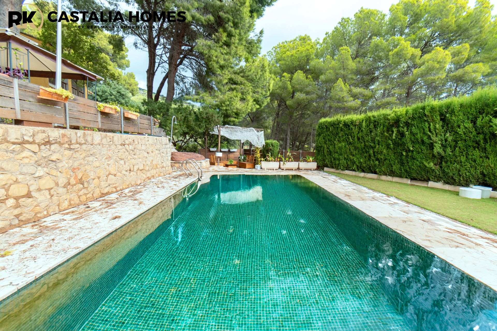 Piscina de Casa o xalet en venda en Benicasim / Benicàssim amb Jardí privat, Terrassa i Piscina