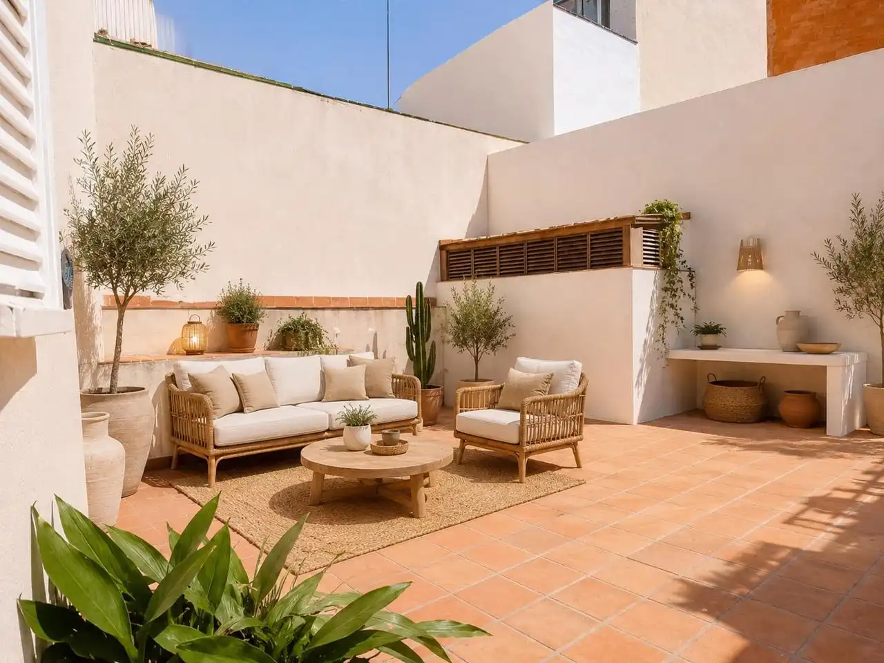 Terrasse von Erdgeschoss zum Verkauf in Castellar del Vallès mit Heizung, Terrasse und Internet