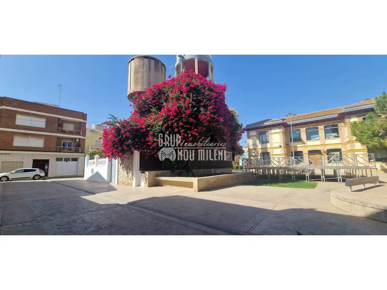 Vista exterior de Casa o chalet en venta en Massanassa con Aire acondicionado, Jardín privado y Terraza