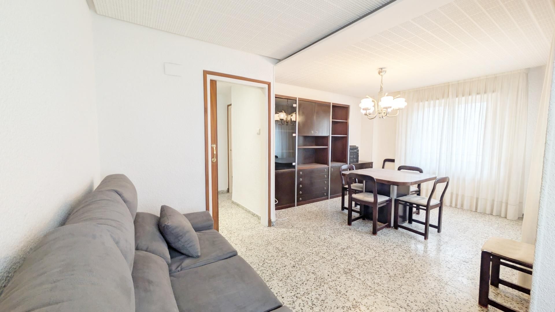 Living room of Flat for sale in Elche / Elx  with Air Conditioner, Terrace and Balcony