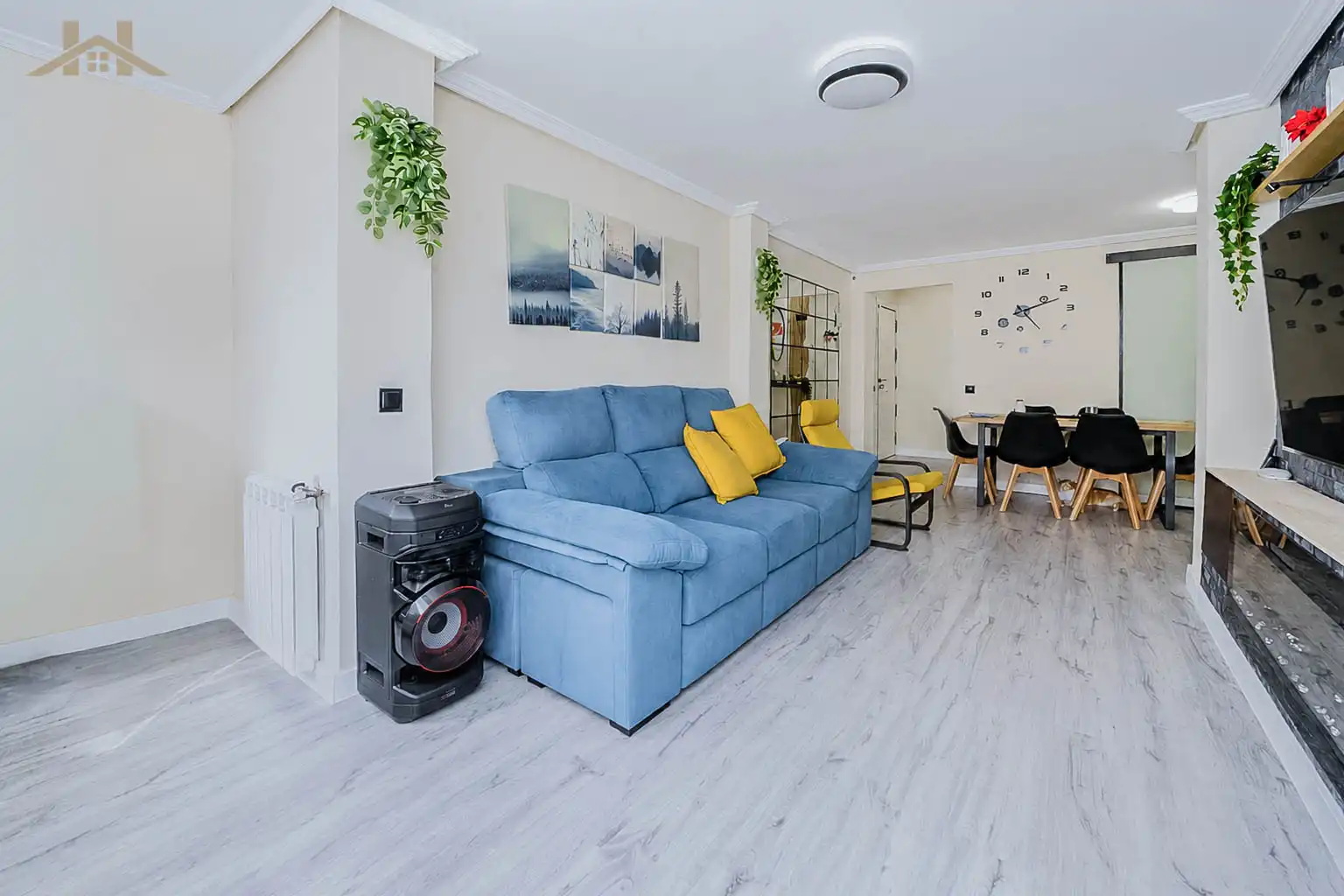 Sala d'estar de Pis en venda en Móstoles amb Aire condicionat, Calefacció i Terrassa