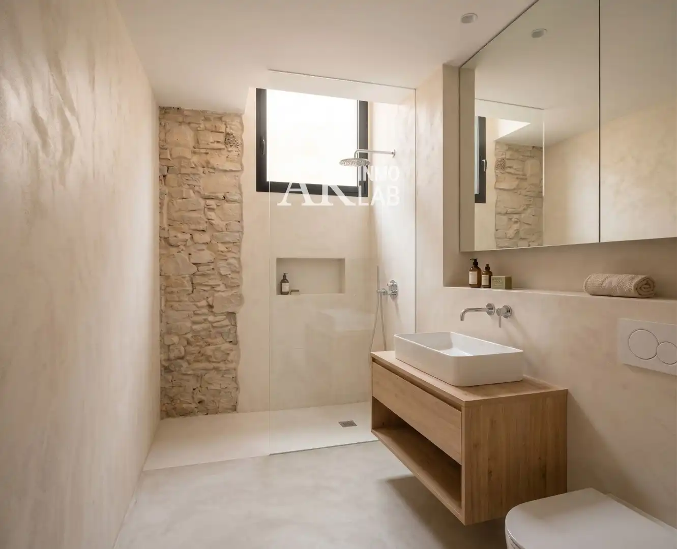 Bany de Casa o xalet en venda en Barcelona amb Aire condicionat, Calefacció i Terrassa