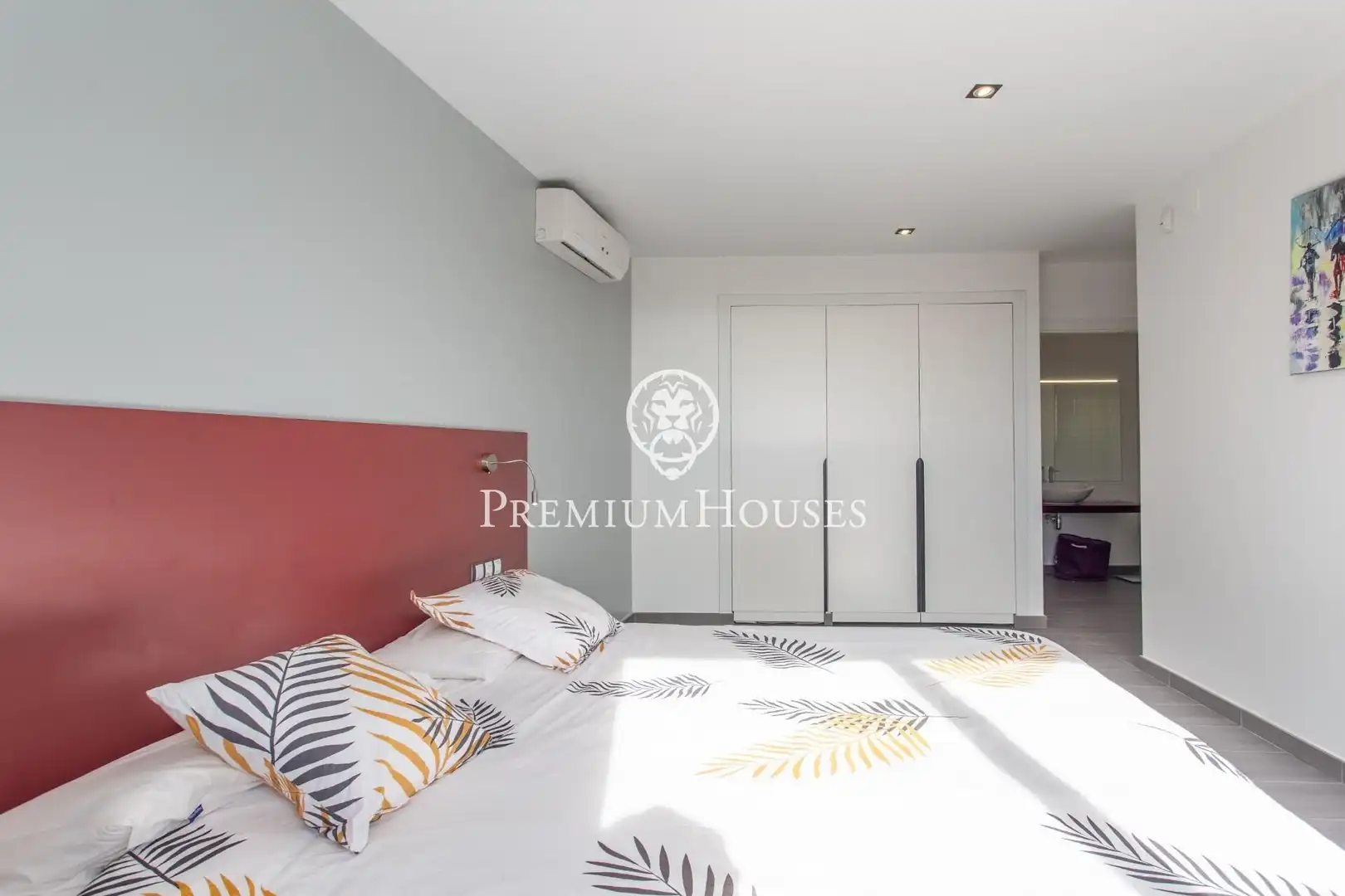 Bedroom of Houses for rent in Cabrils  with Air Conditioner, Heating and Private garden