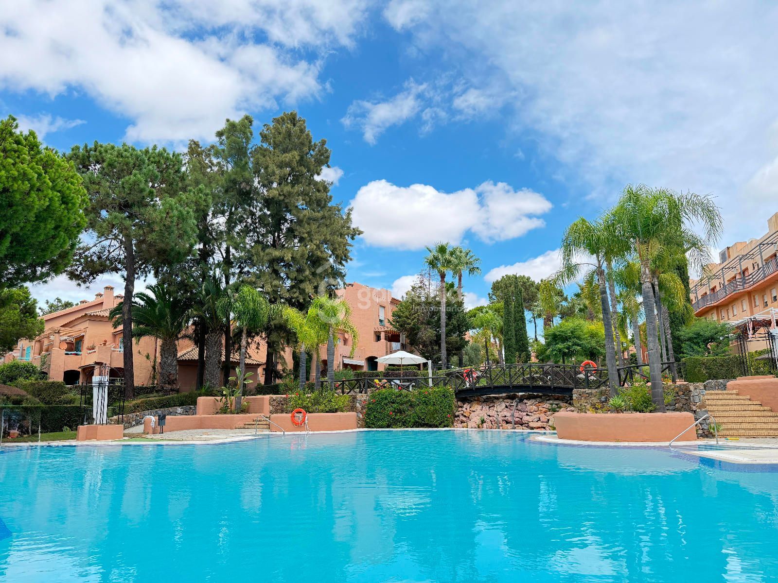 Swimming pool of Duplex for sale in Islantilla  with Terrace, Swimming Pool and Furnished