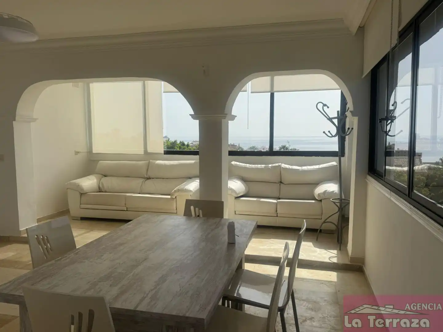 Living room of Flat for rent in Estepona  with Community pool