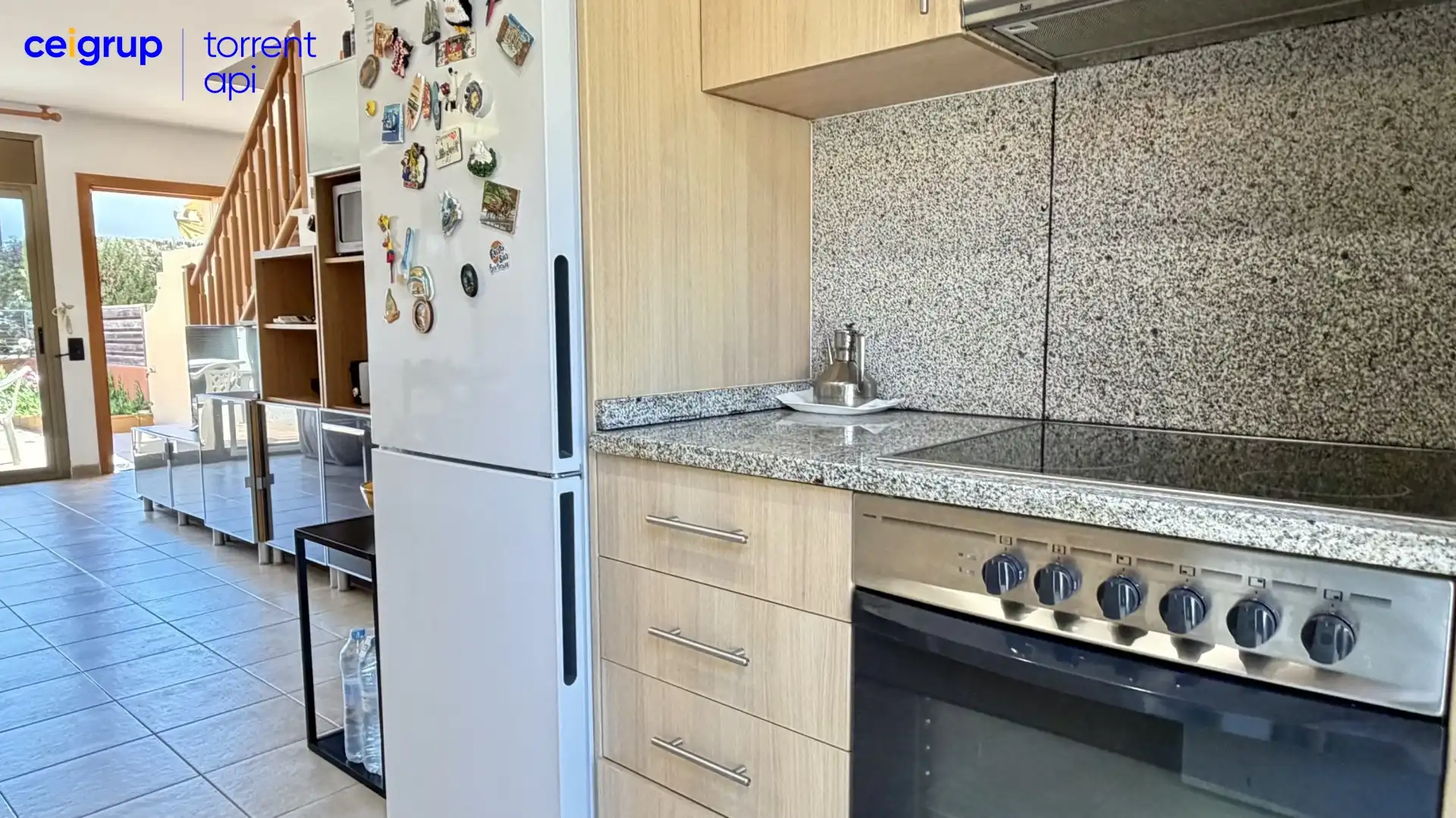 Cocina de Casa adosada en venta en L'Estartit con Terraza, Piscina y Amueblado