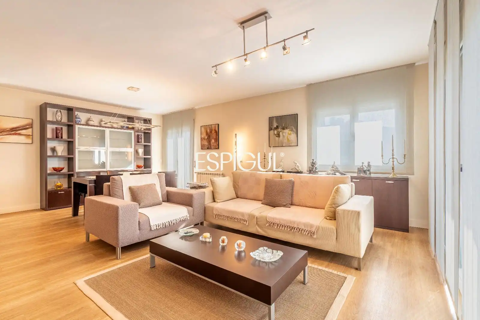 Living room of Flat for sale in Caldes de Malavella  with Air Conditioner, Heating and Terrace