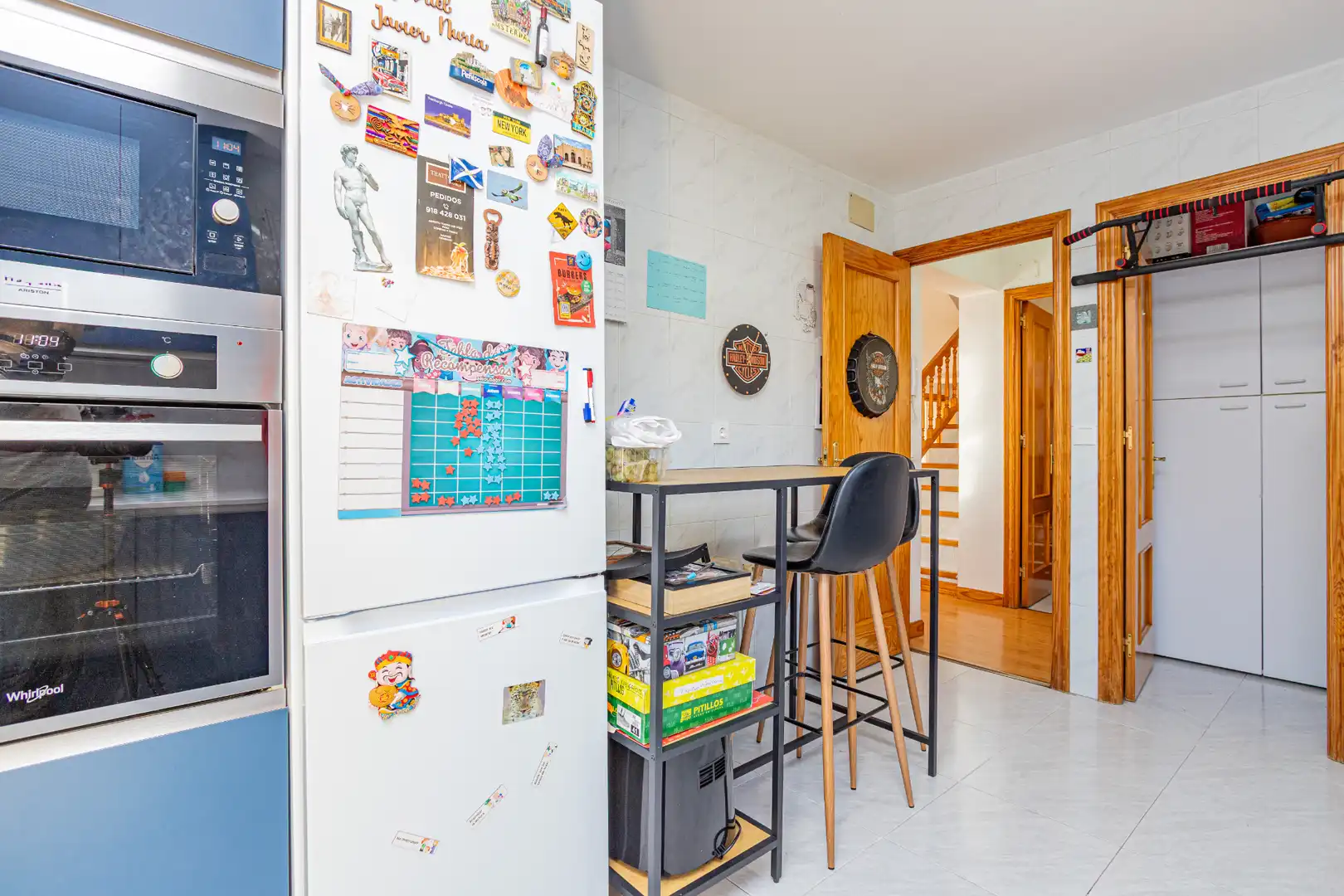 Cocina de Casa o chalet en venta en Manzanares El Real con Calefacción, Jardín privado y Amueblado
