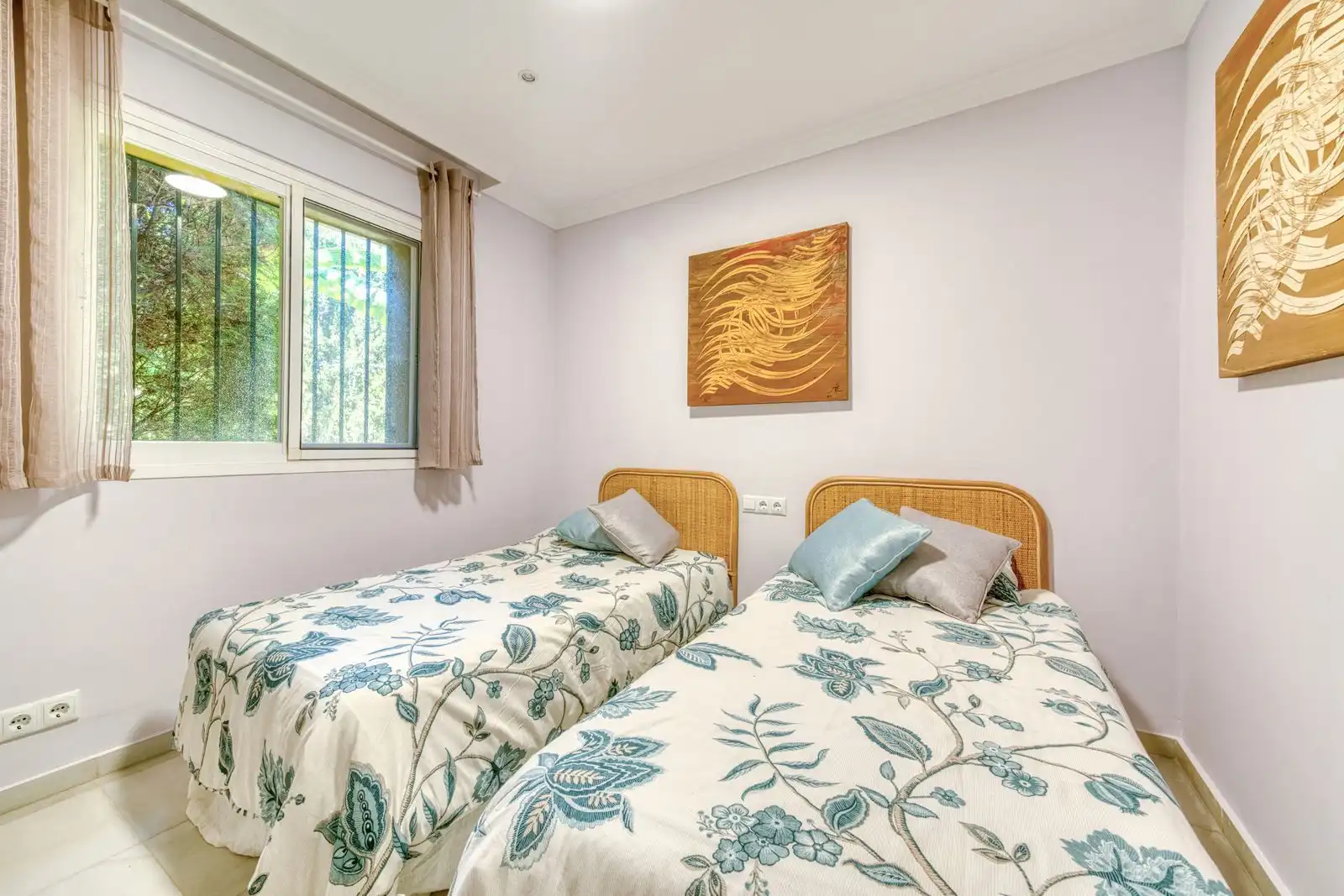 Bedroom of Houses for rent in Marbella  with Air Conditioner, Private garden and Swimming Pool