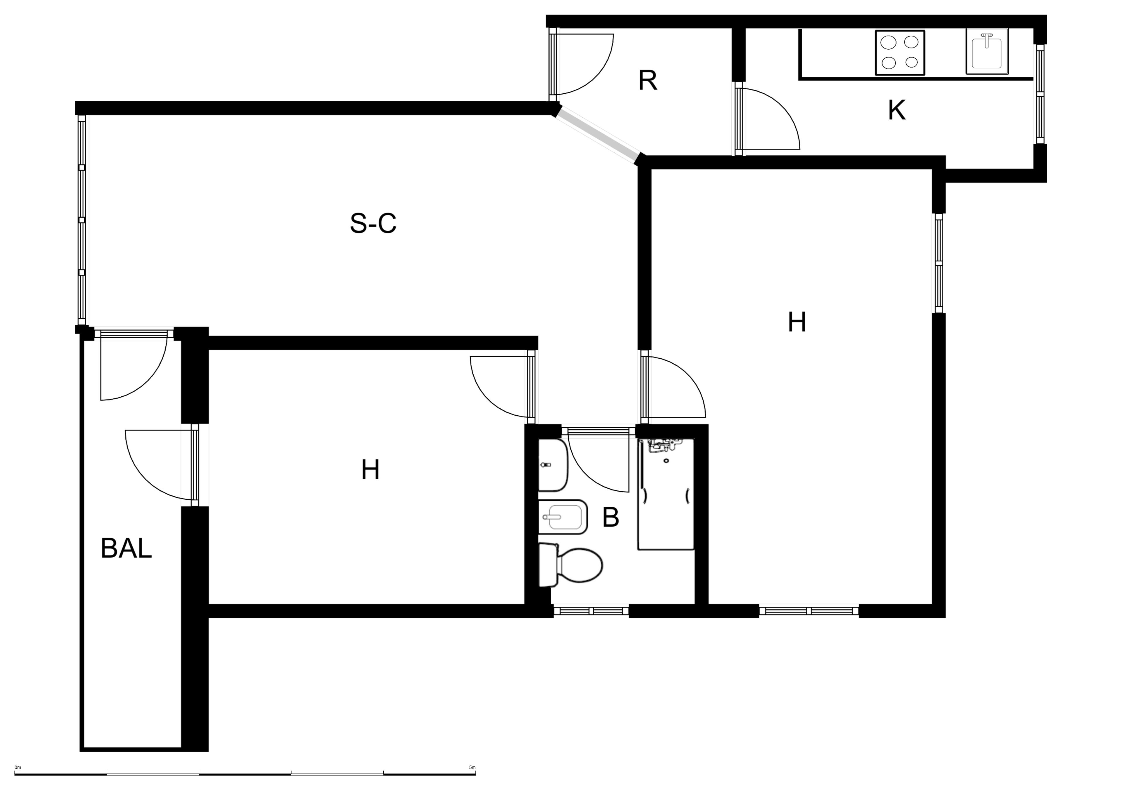 Piso en venta en  Sevilla Capital con Terraza y Horno