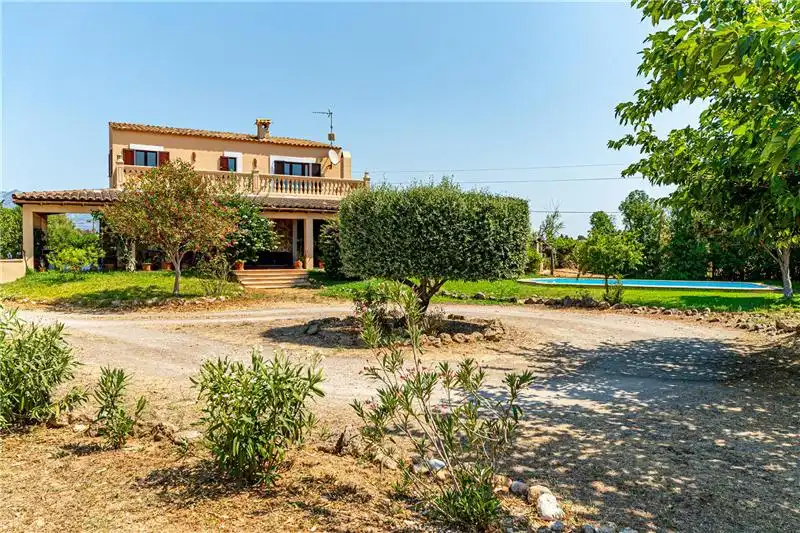 Jardí de Finca rústica en venda en Binissalem amb Aire condicionat, Jardí privat i Terrassa