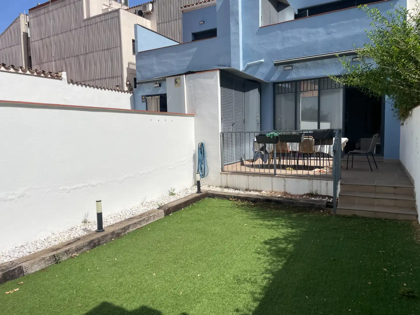 Terrasse von Erdgeschoss zum Verkauf in Granollers mit Klimaanlage, Heizung und Privatgarten