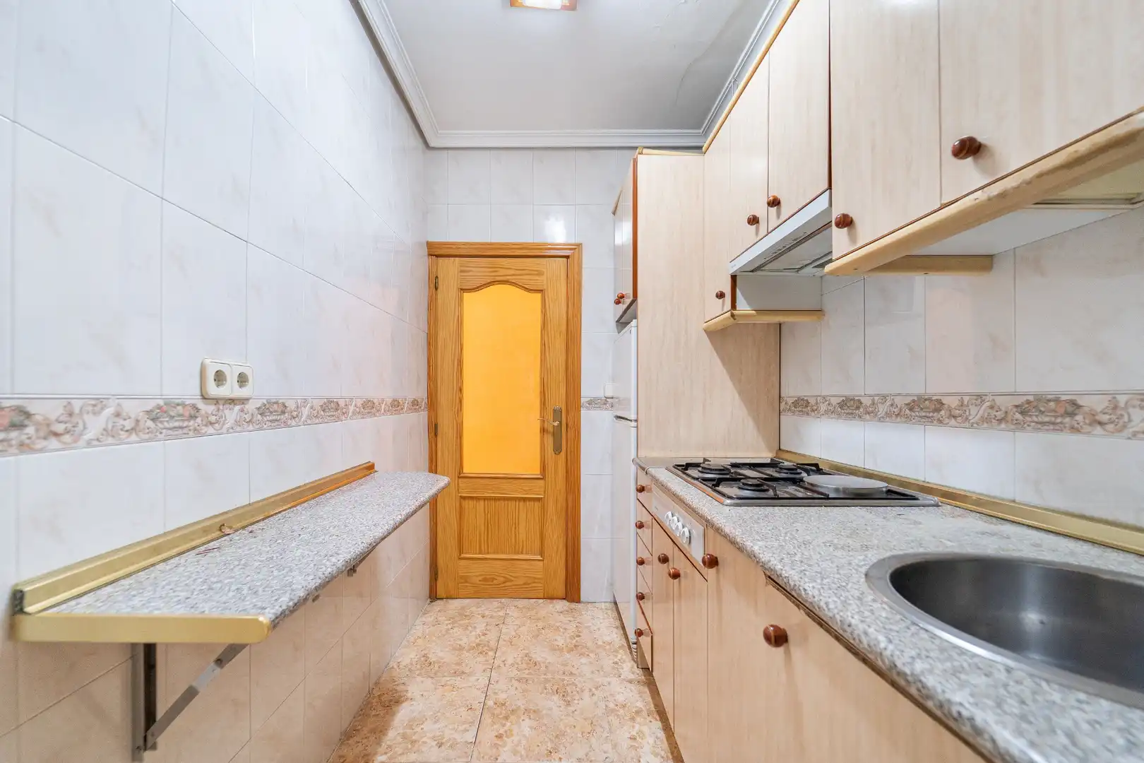 Kitchen of Flat for sale in Madrid  with Heating, Furnished and Internet