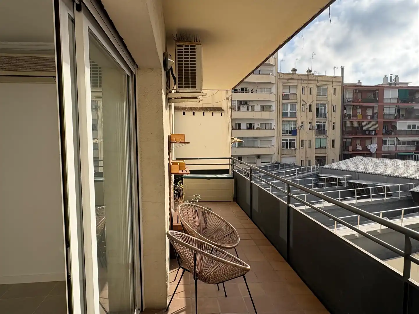 Balcony of Flat for rent in Barcelona  with Balcony